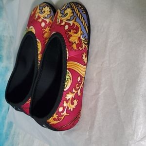 NUFOOT Neoprene Ballet Flats with non slip soles size L